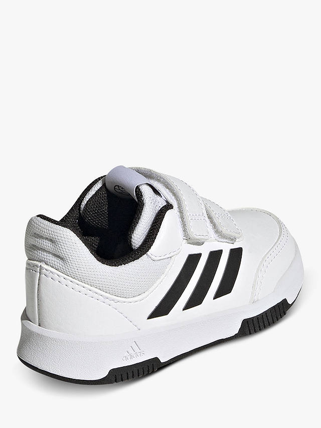 adidas Kids' Tensaur Sport Riptape Running Shoes, White/Black/Black