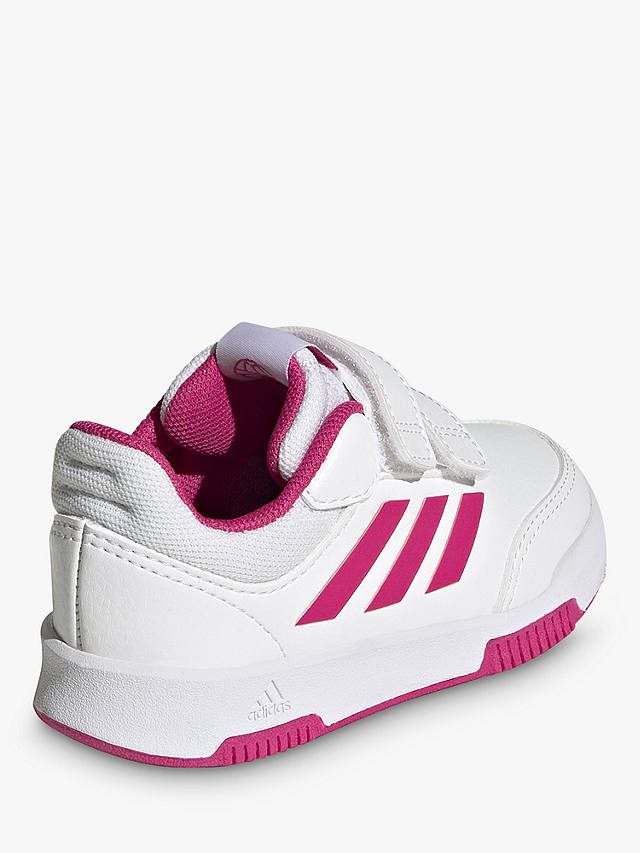 adidas Kids' Tensaur Sport Riptape Running Shoes, Cloud White/Team Real Magenta/Core Black