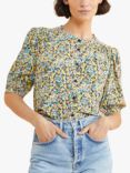 Albaray Paint Floral Top, Multi