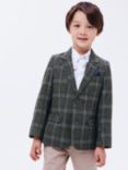 John Lewis Heirloom Collection Kids' Check Tweed Blazer