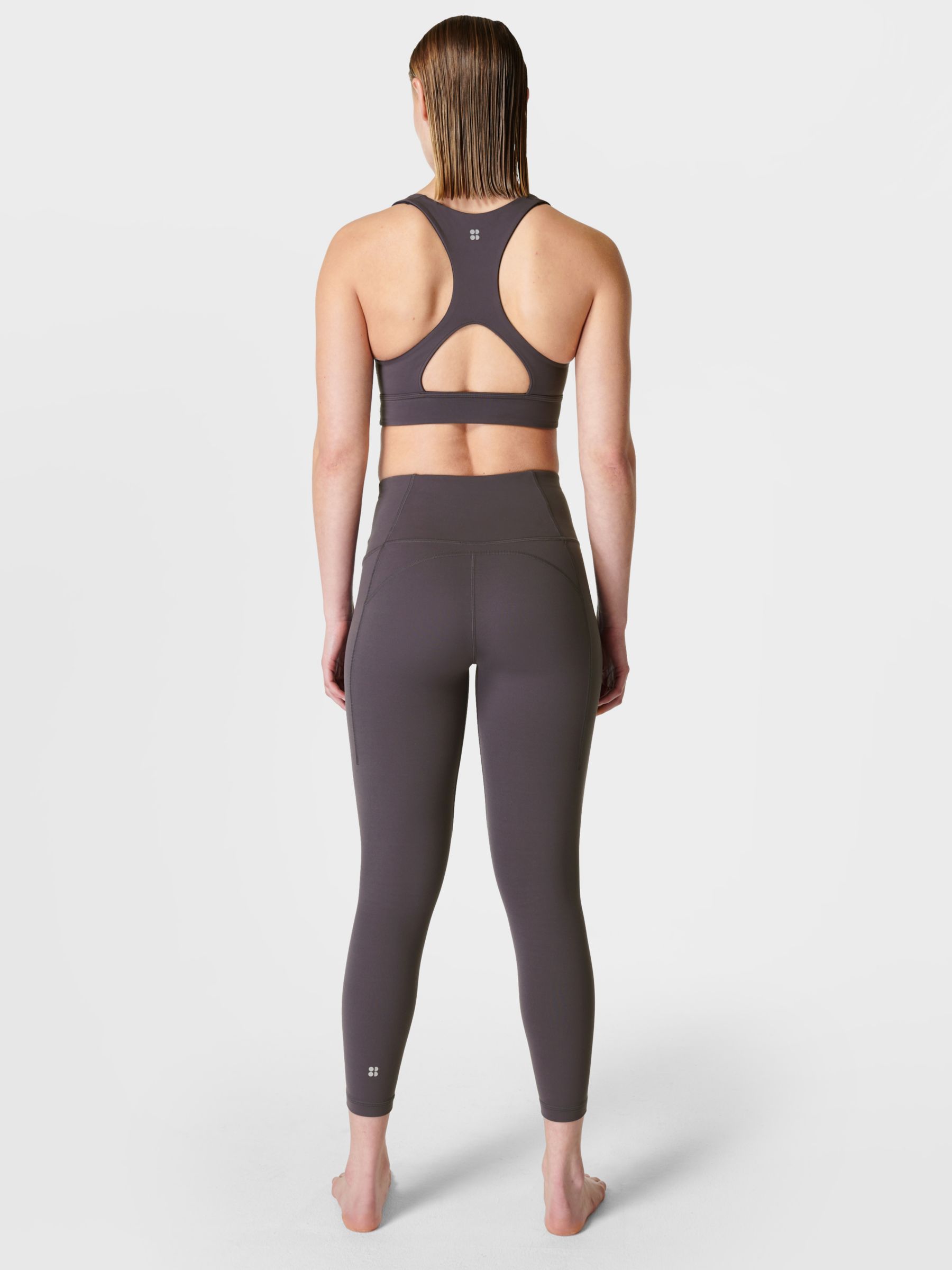 Sweaty Betty Super Soft 7/8 Yoga Leggings, Grey at John Lewis & Partners