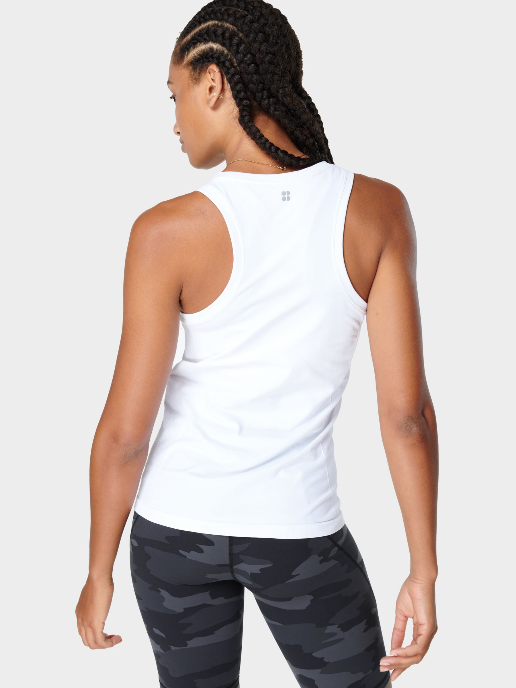 Athlete Seamless Featherweight Gym Vest - Black, Women's Vests