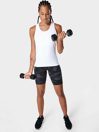 Sweaty Betty Athlete Seamless Gym Vest, White 