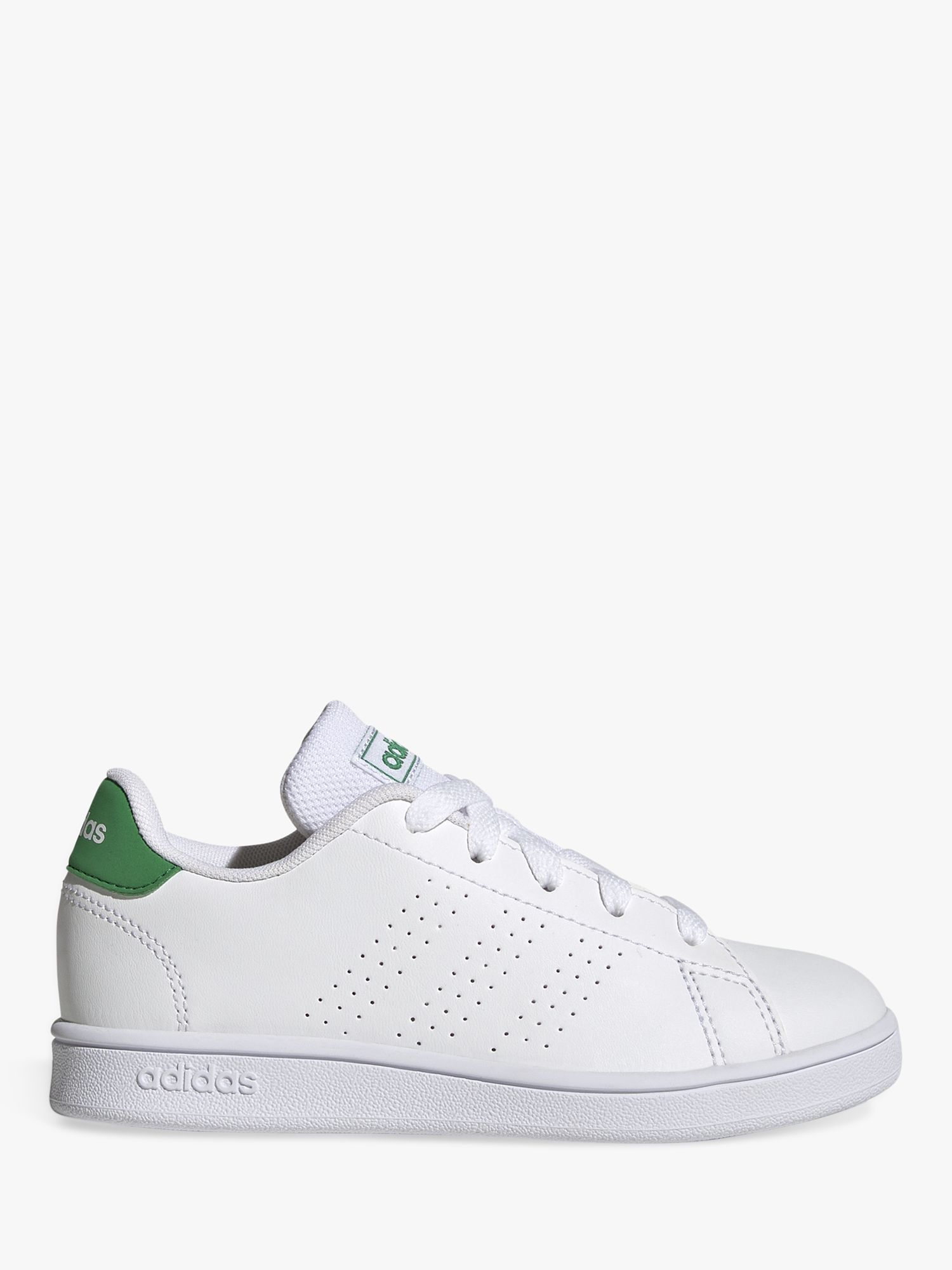Buy adidas Kids' Advantage Lace-Up Trainers Online at johnlewis.com