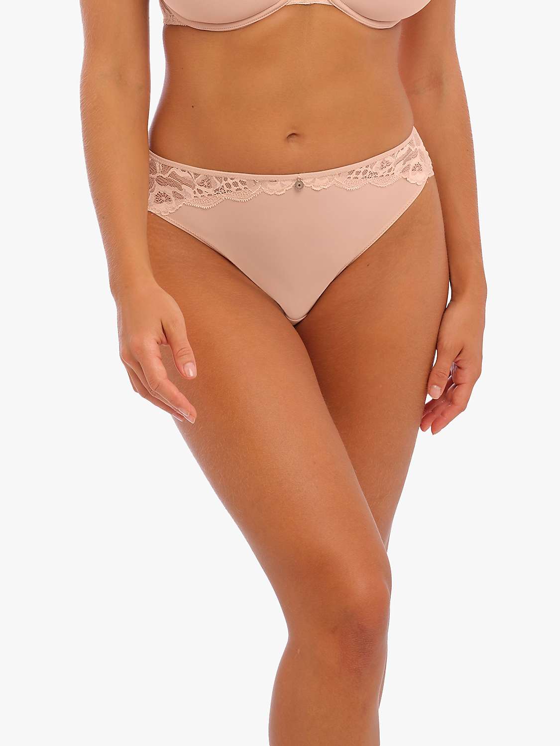 Buy Fantasie Reflect Lace Detail Bikini Knickers Online at johnlewis.com