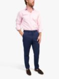 KOY Slim Chinos Trousers, Navy