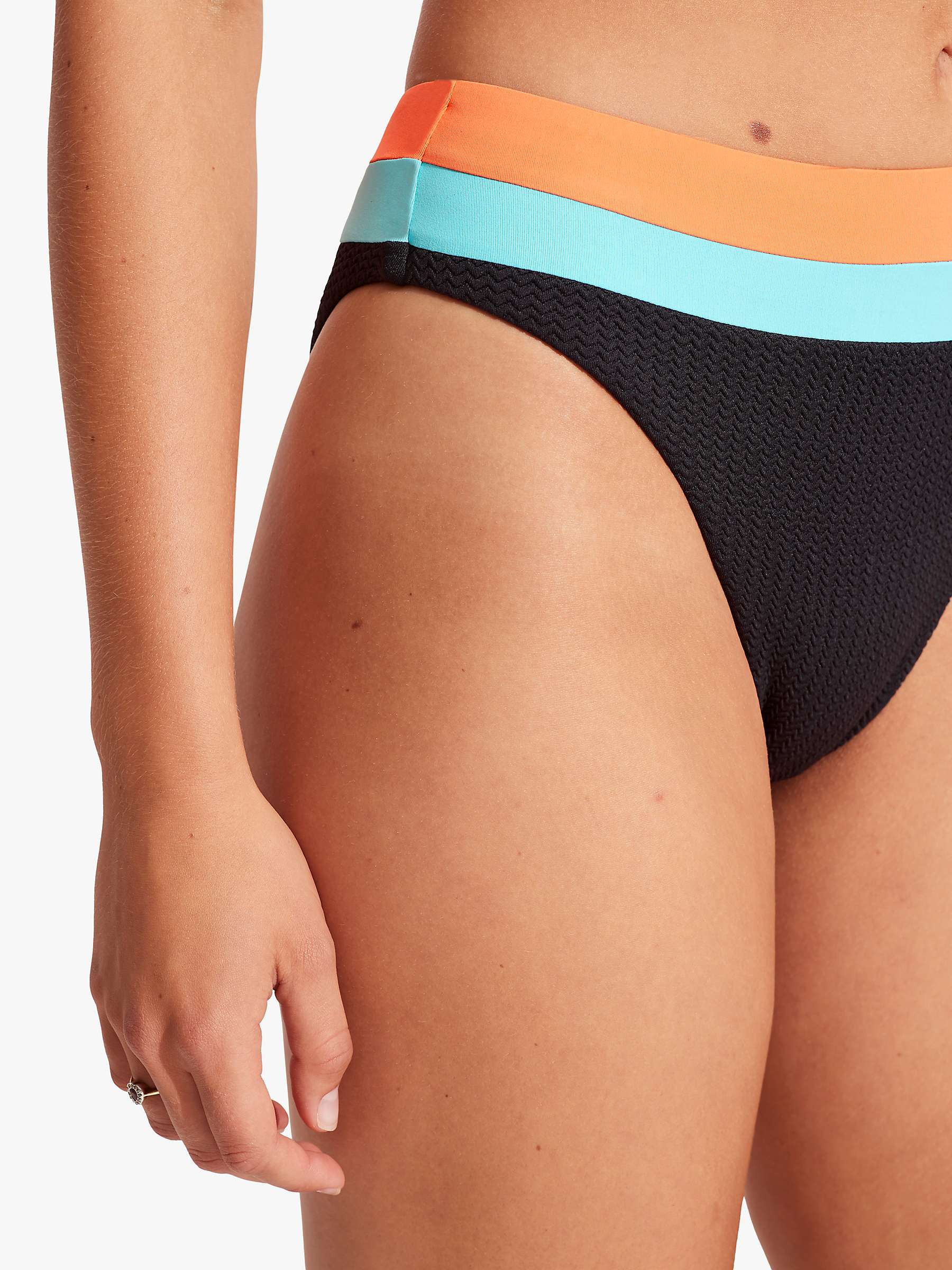Seafolly Womens Essentials High Cut Pant Bikini Bottoms 