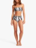 Seafolly Zahara Bustier Bandeau Bikini Top, Multi