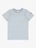 Polarn O. Pyret Kids' GOTS Organic Cotton Stripe T-Shirt