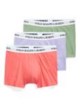 Polo Ralph Lauren Cotton Stretch Trunks, Pack of 3