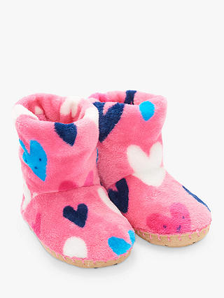 Hatley Kids' Confetti Hearts Slipper Boots