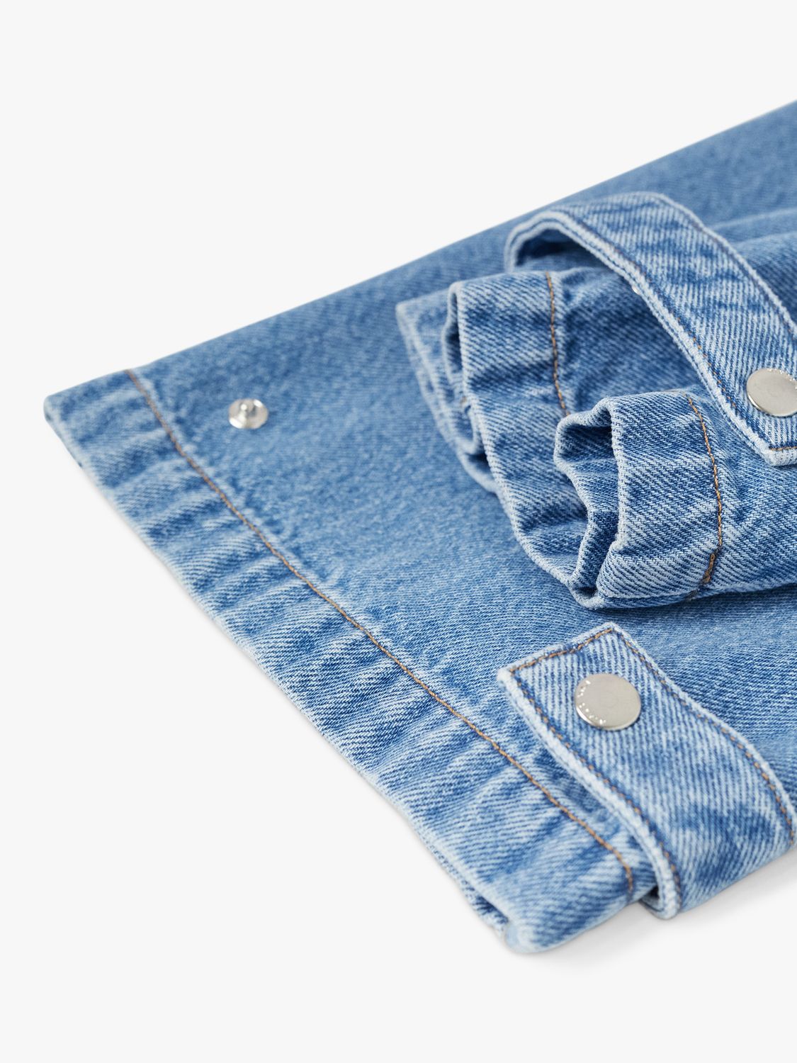 Mango Greta Flared Jeans, Blue, 6