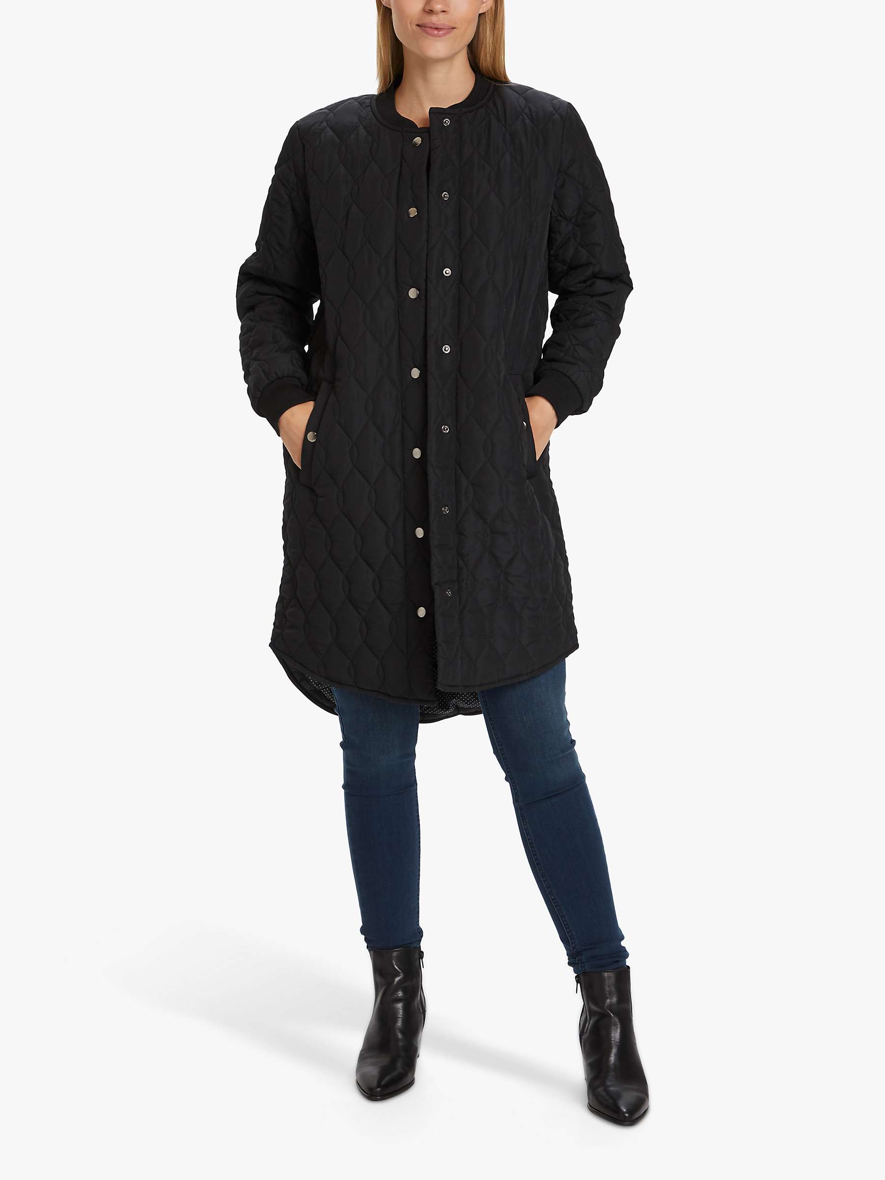 Buy KAFFE Shally Quilted Coat Online at johnlewis.com