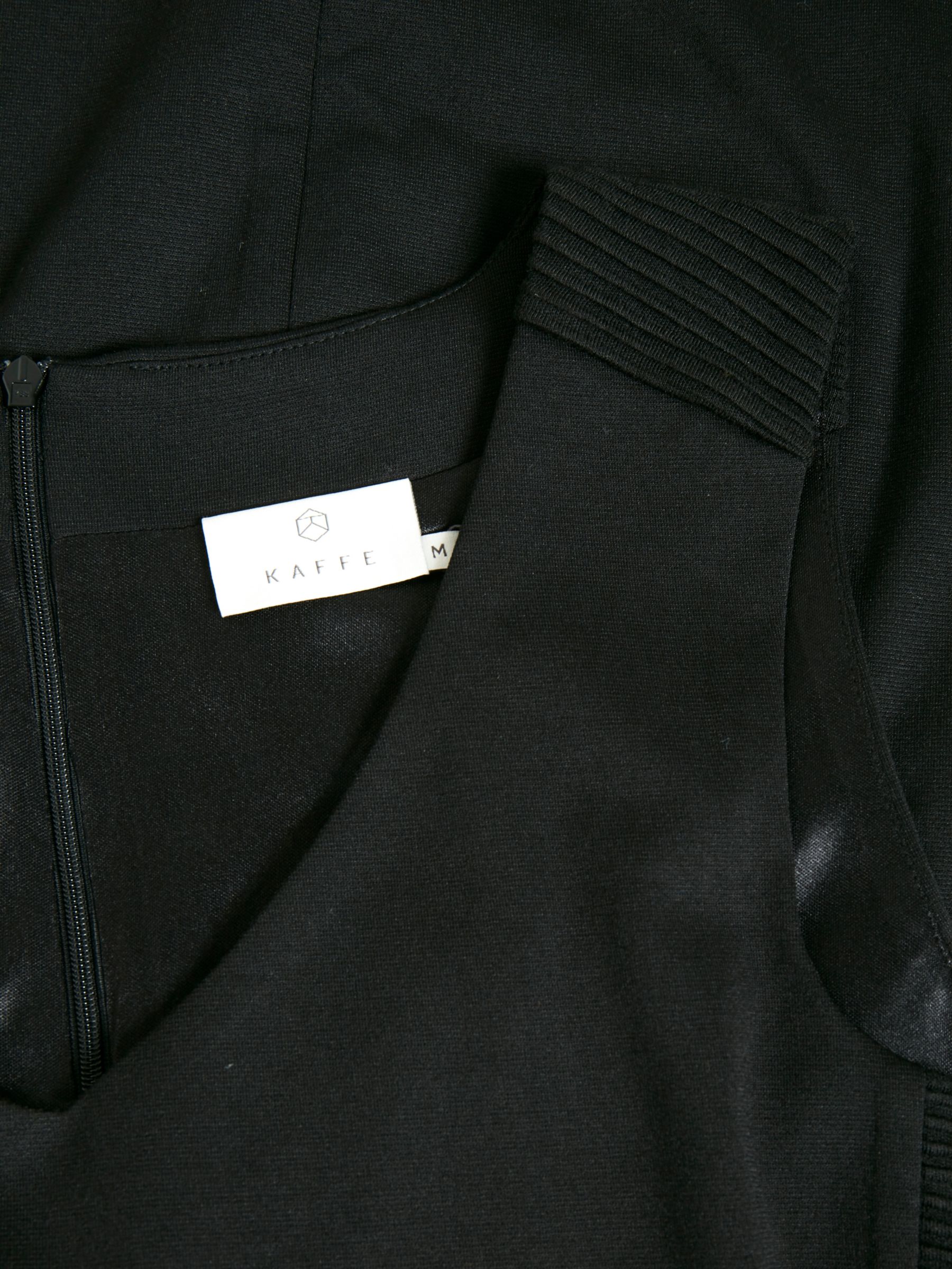 KAFFE Sara Sleeveless Mini Dress, Black at John Lewis & Partners