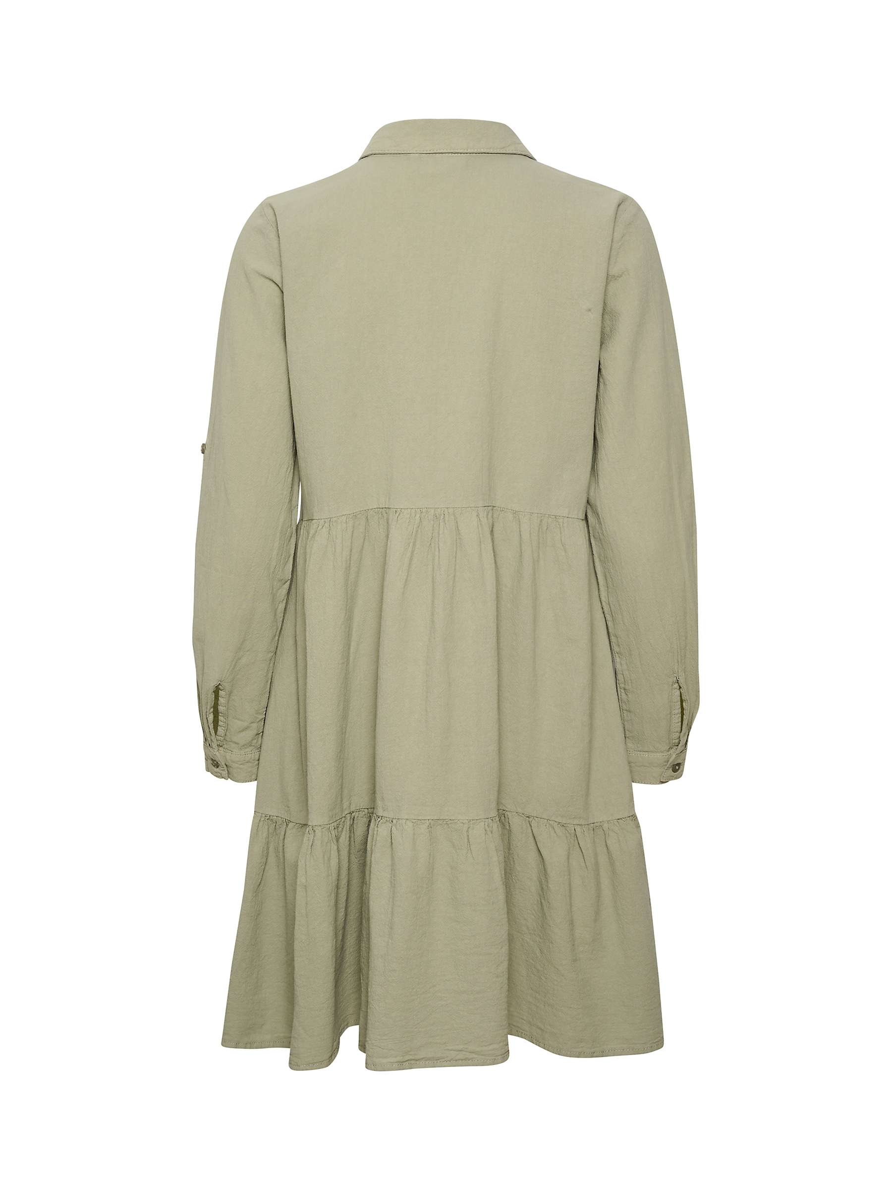 Buy KAFFE Naya Tiered Shirt Dress Online at johnlewis.com