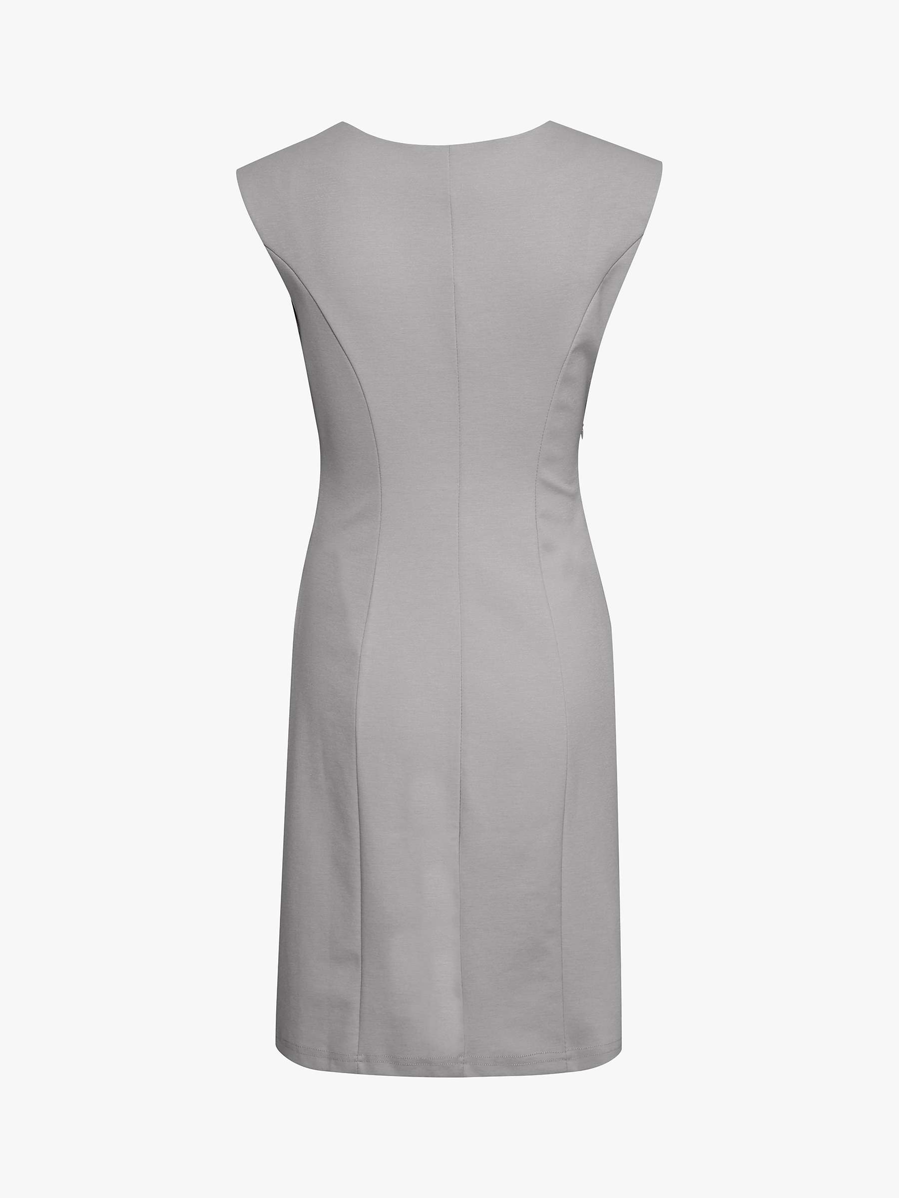 Buy KAFFE India Cocktail Dress, Grey Melange Online at johnlewis.com