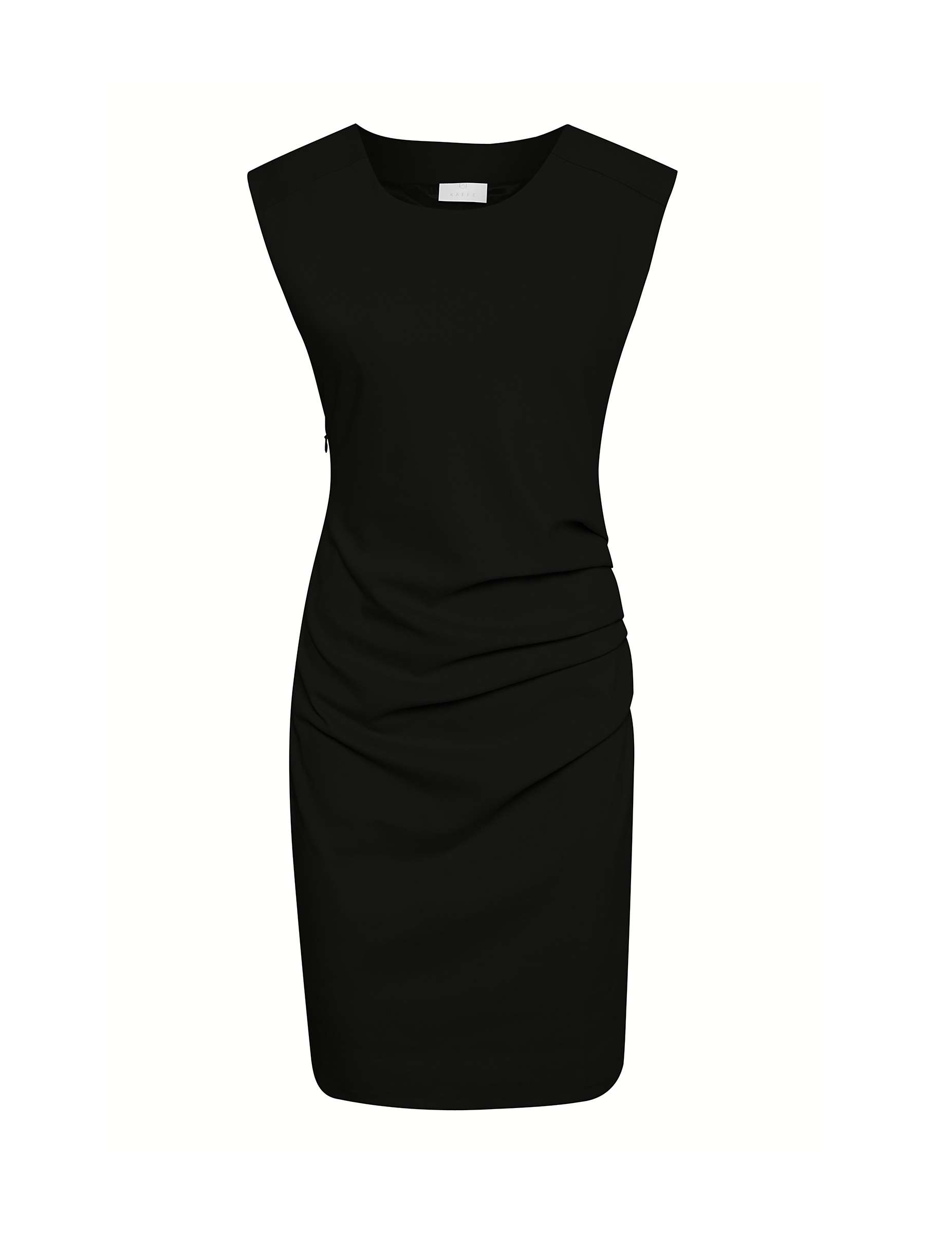 Buy KAFFE India Cocktail Dress, Black Deep Online at johnlewis.com