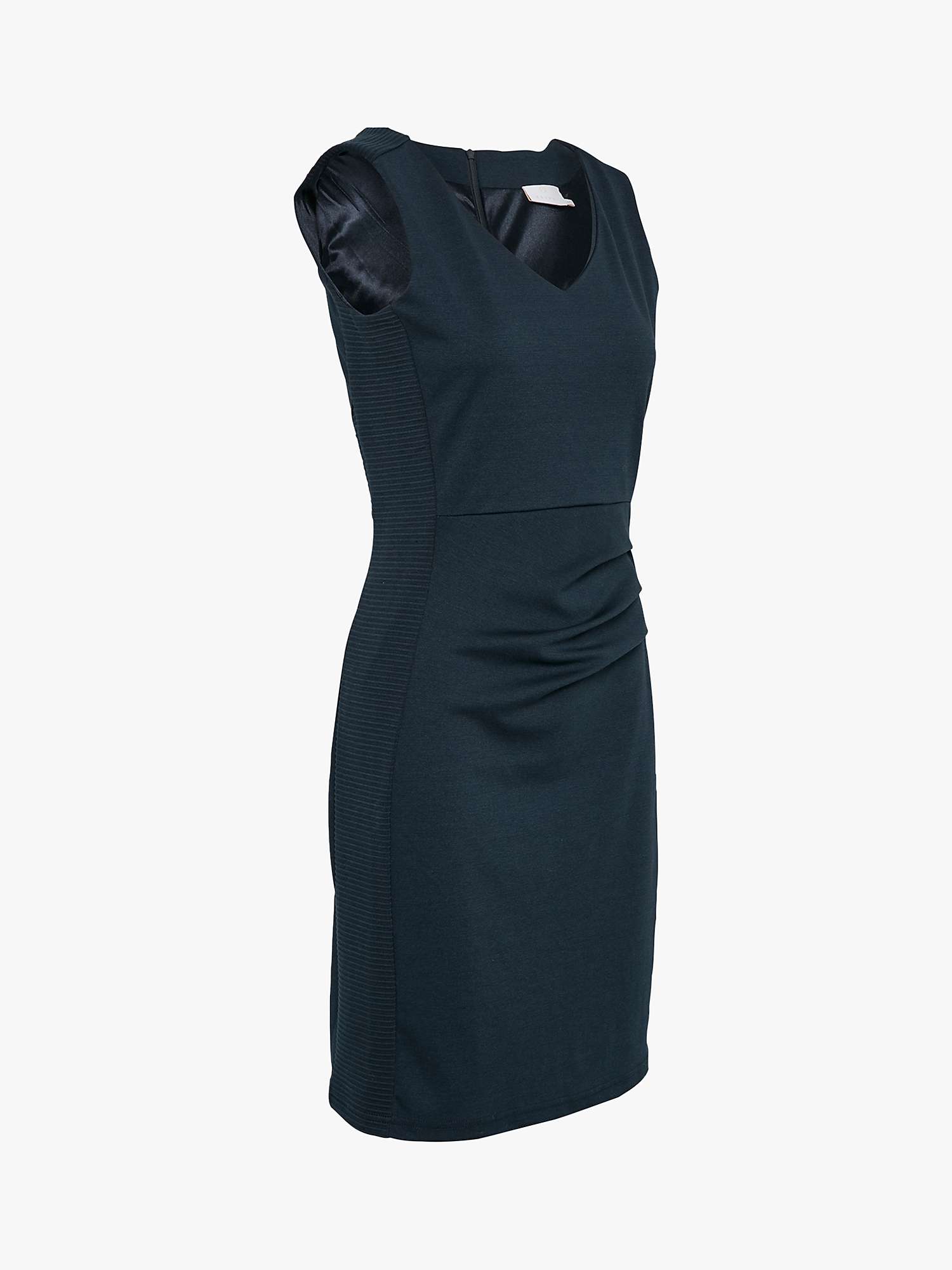 Buy KAFFE Sara Slim Fit Sleeveless Dress, Midnight Marine Online at johnlewis.com