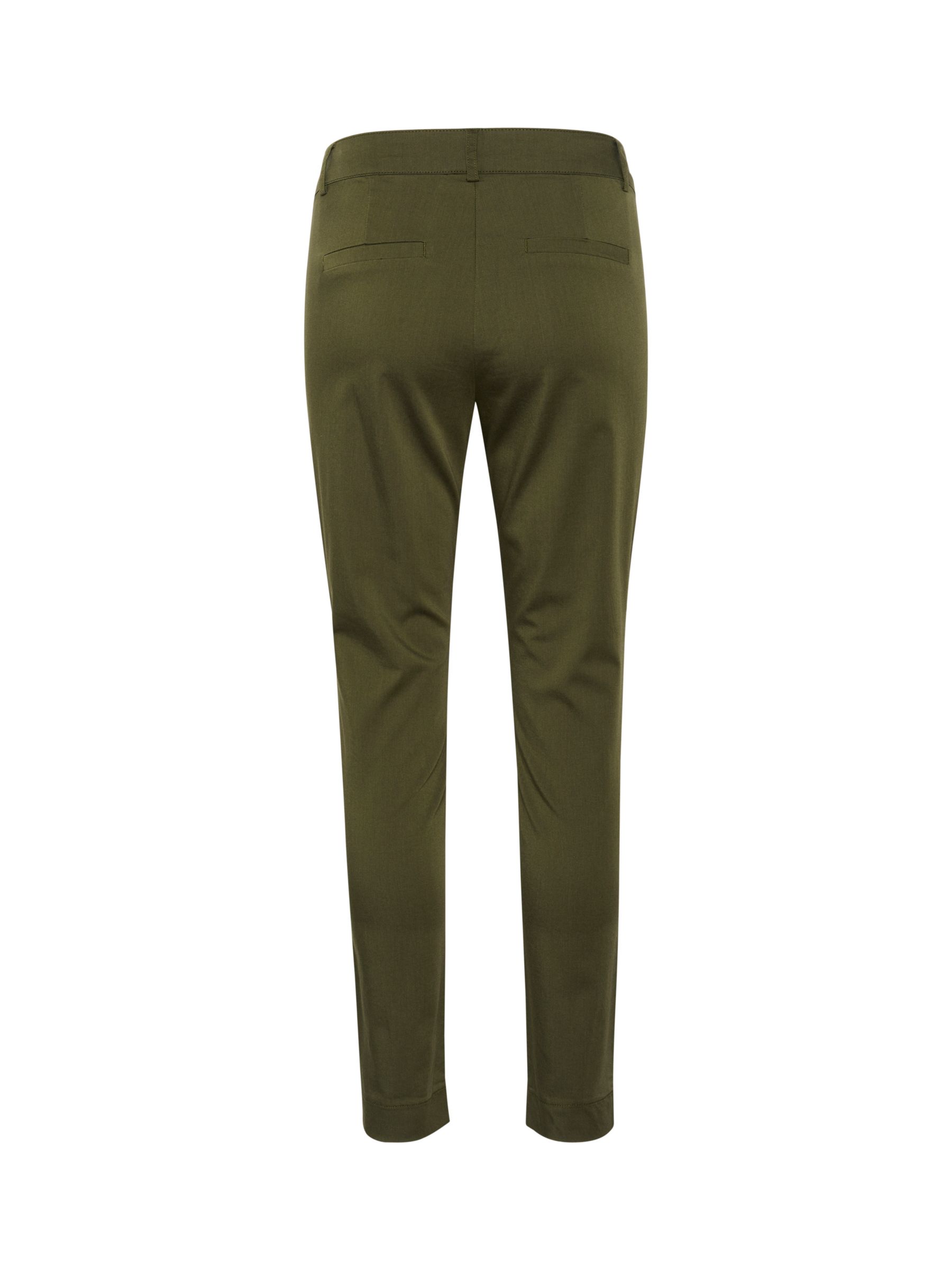 KAFFE Lea Chino Trousers, Grape Leaf, 6