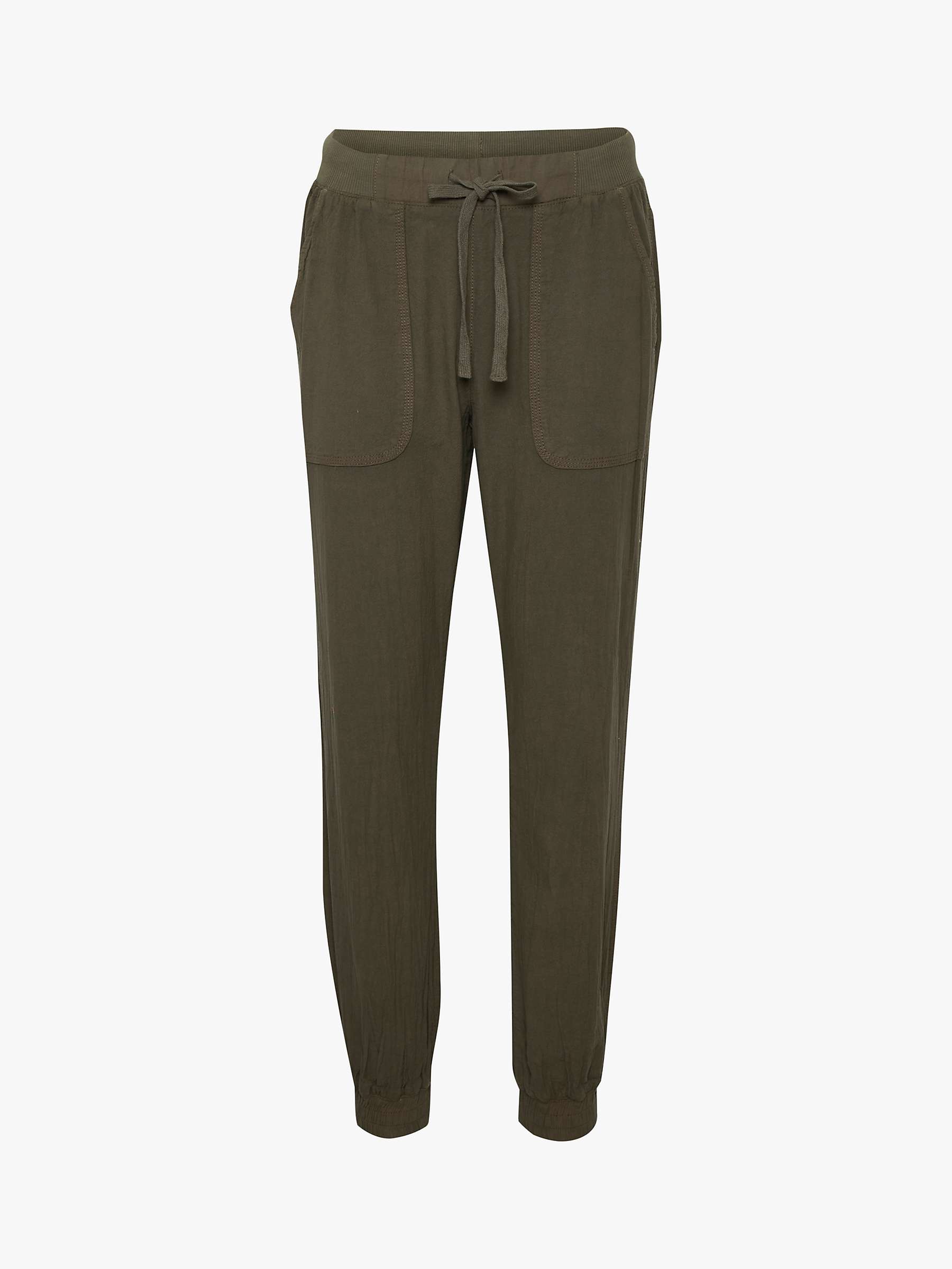 Buy KAFFE Kanaya Trousers, Grape Leaf Online at johnlewis.com