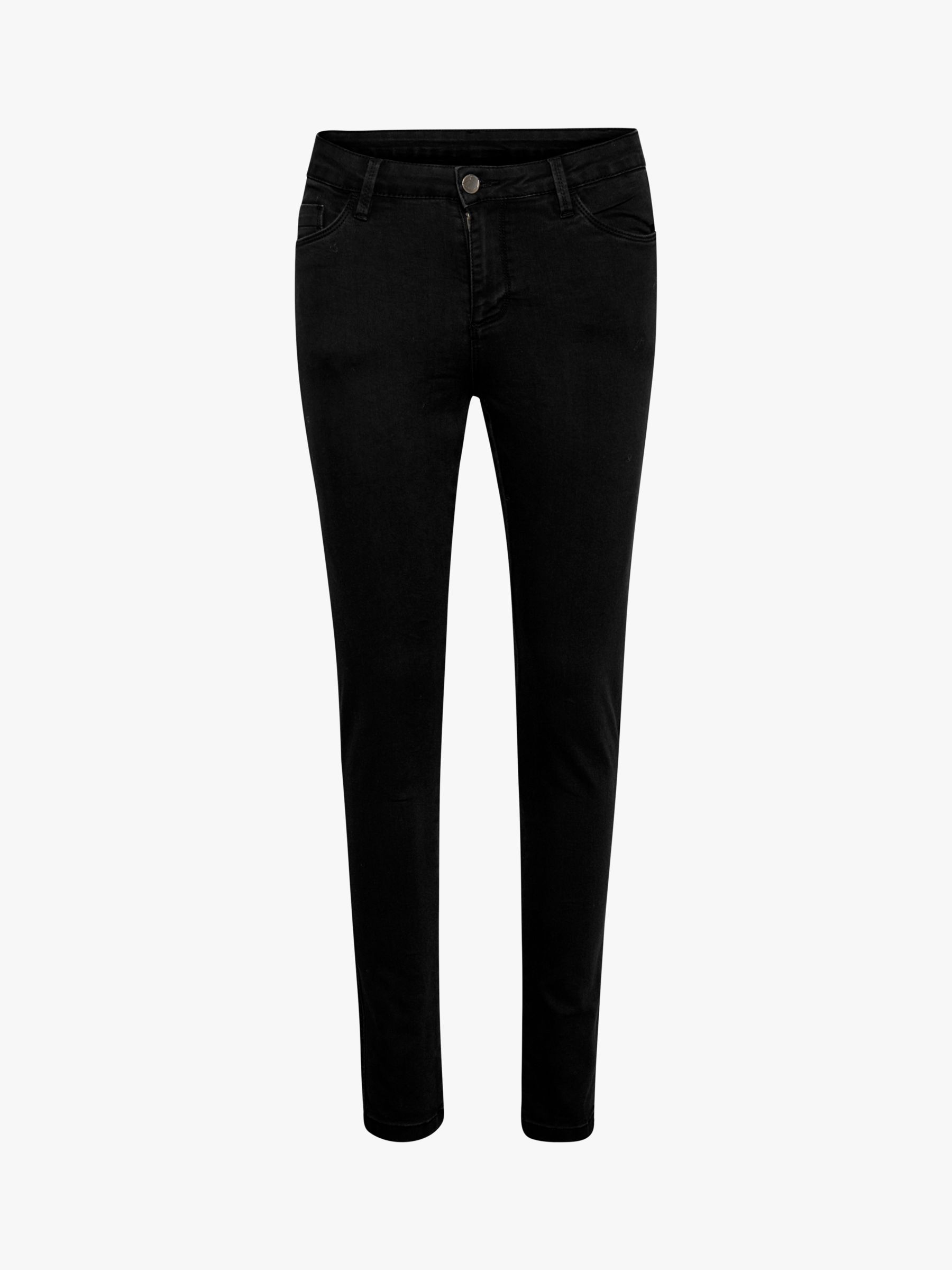 KAFFE Vicky Slim Fit Jeans, Deep Black, 8