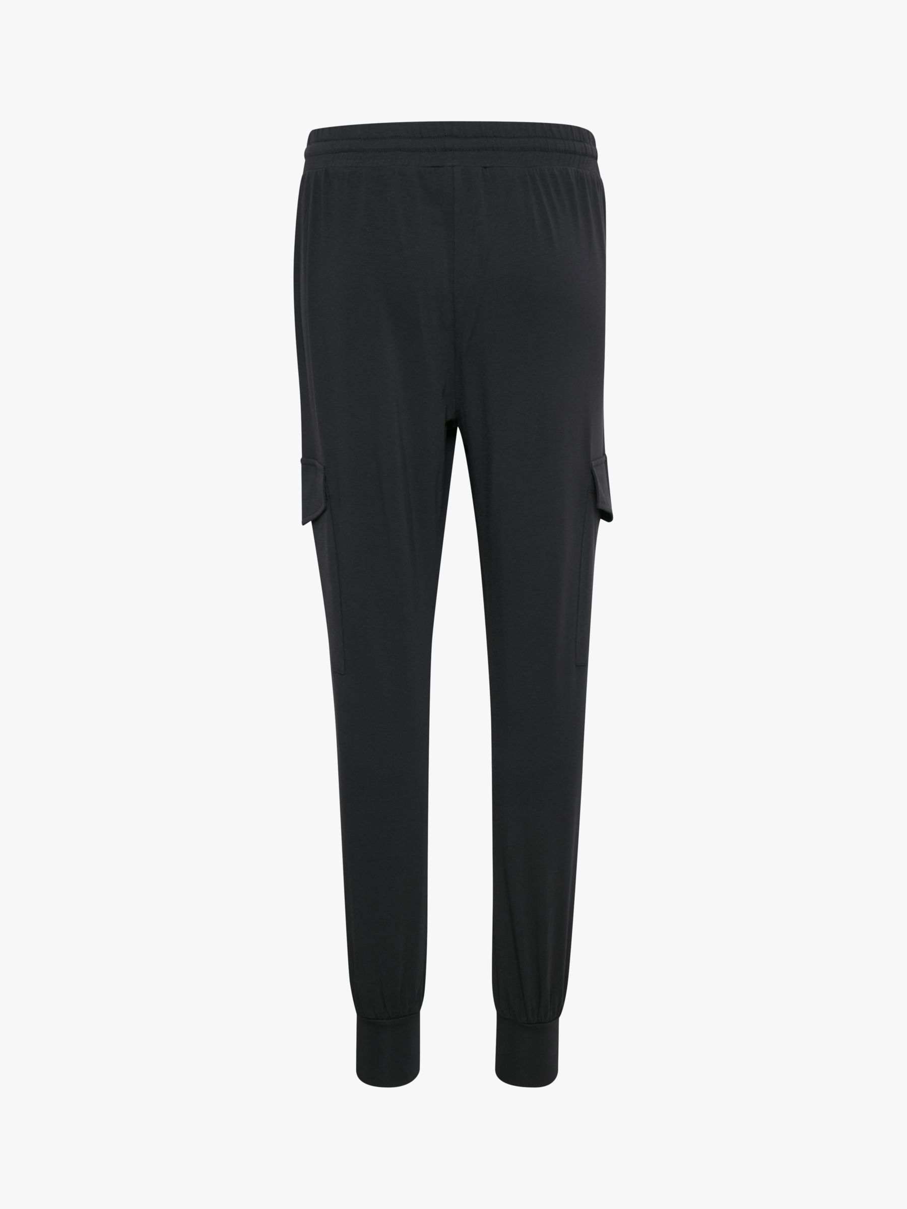 KAFFE Siggi Linda Joggers, Black at John Lewis & Partners