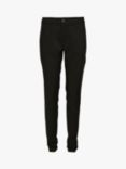 KAFFE Vera Slim Leg Trousers, Black Deep