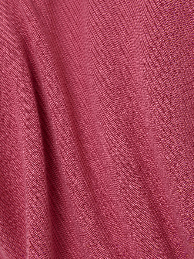 Phase Eight Flory Frill Detail Top, Pink