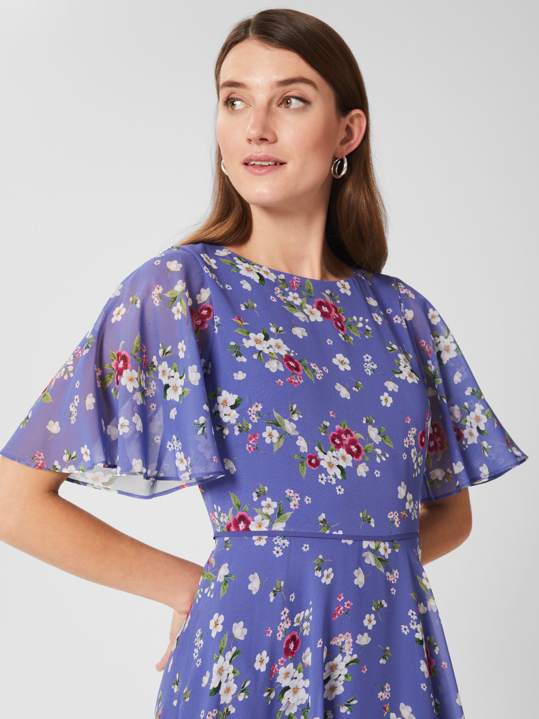 Oasis bloom chiffon clearance dress