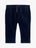 John Lewis Baby Plain Corduroy Trousers, Blue