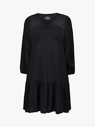 Live Unlimited Curve Tiered Dress, Black
