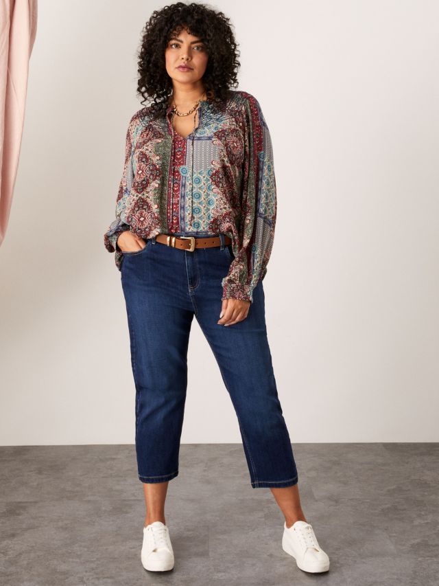 Monsoon sales cropped jeans