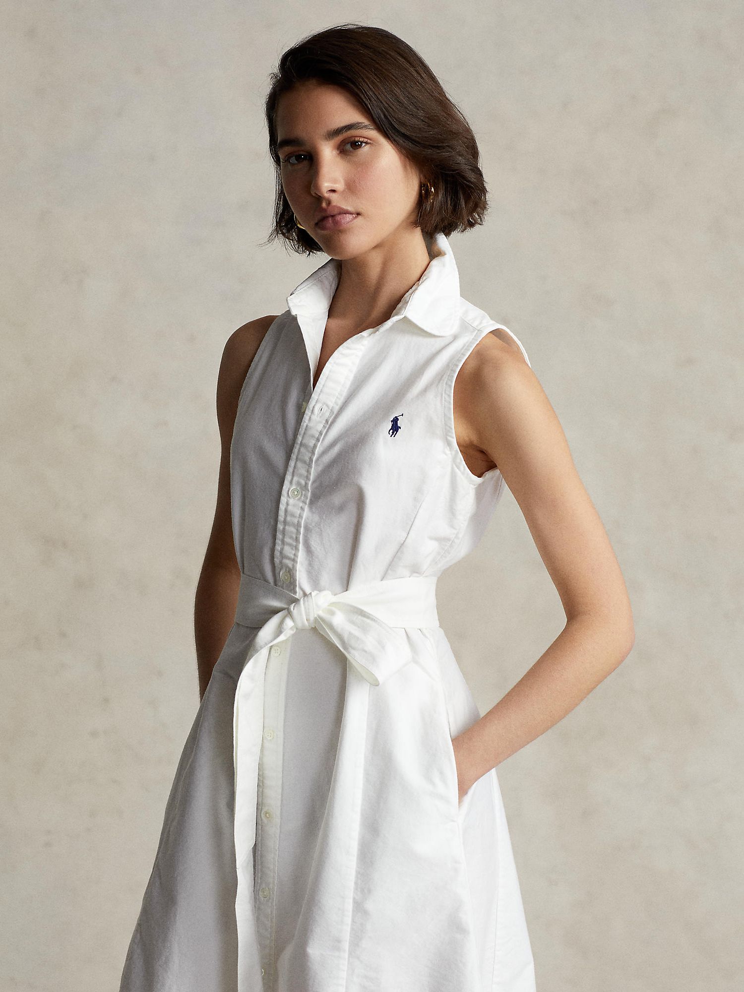 Polo Ralph Lauren Blair Shirt Dress, White