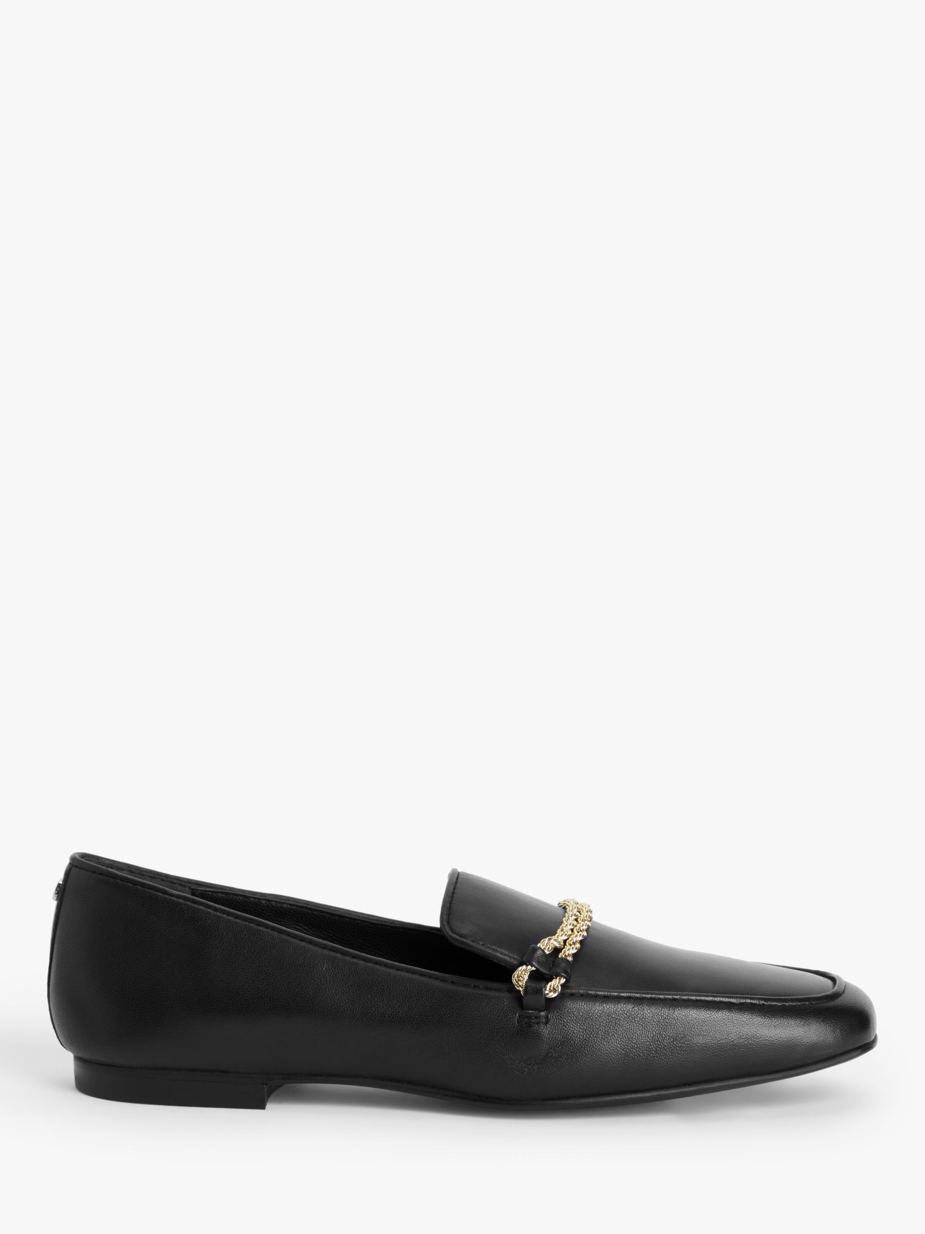 John Lewis Gift Leather Rope Chain Loafers