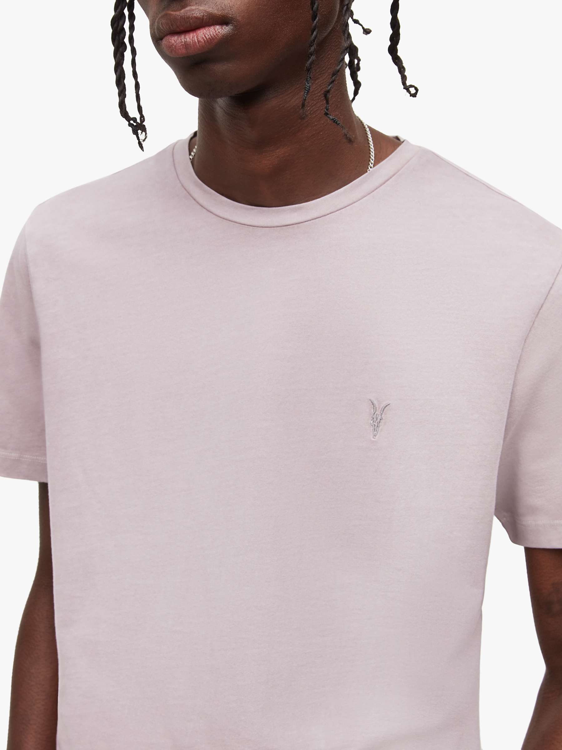 Buy AllSaints Ossage Crew Neck T-Shirt Online at johnlewis.com