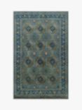 Gooch Luxury Afghan Esari Rug, Blue, L180 x W120 cm