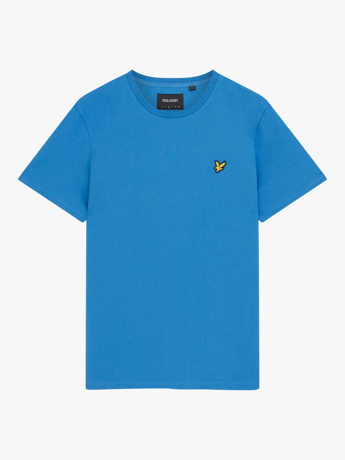 Lyle & Scott Plain Crew Neck T-Shirt, Spring Blue