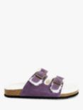 John Lewis Suede Double Buckle Slippers