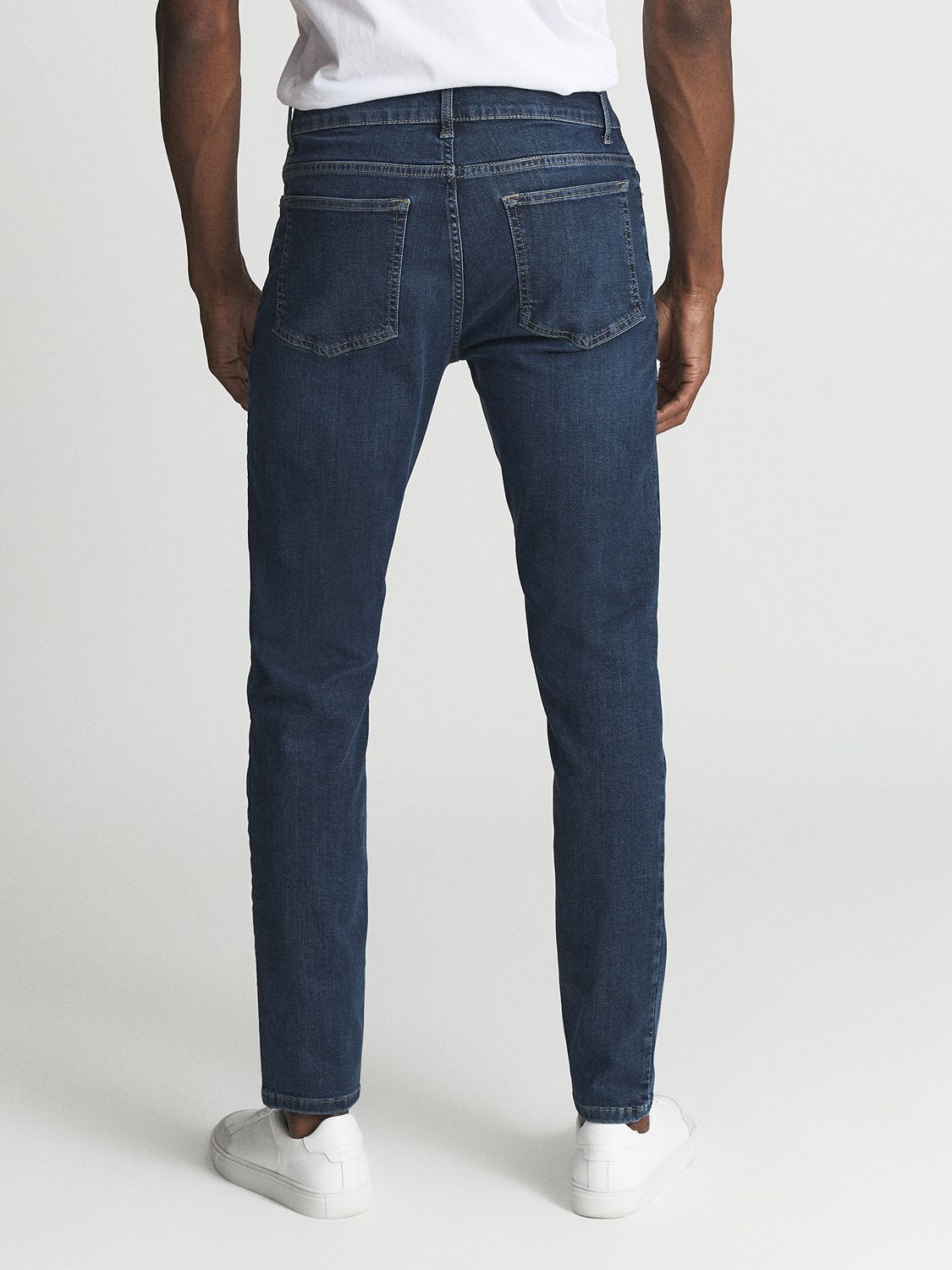 Reiss James Jersey Slim Fit Jeans at John Lewis & Partners