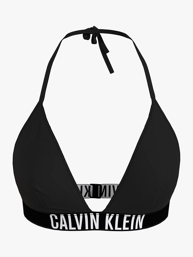 Calvin Klein Intense Power Triangle Bikini Top, Black