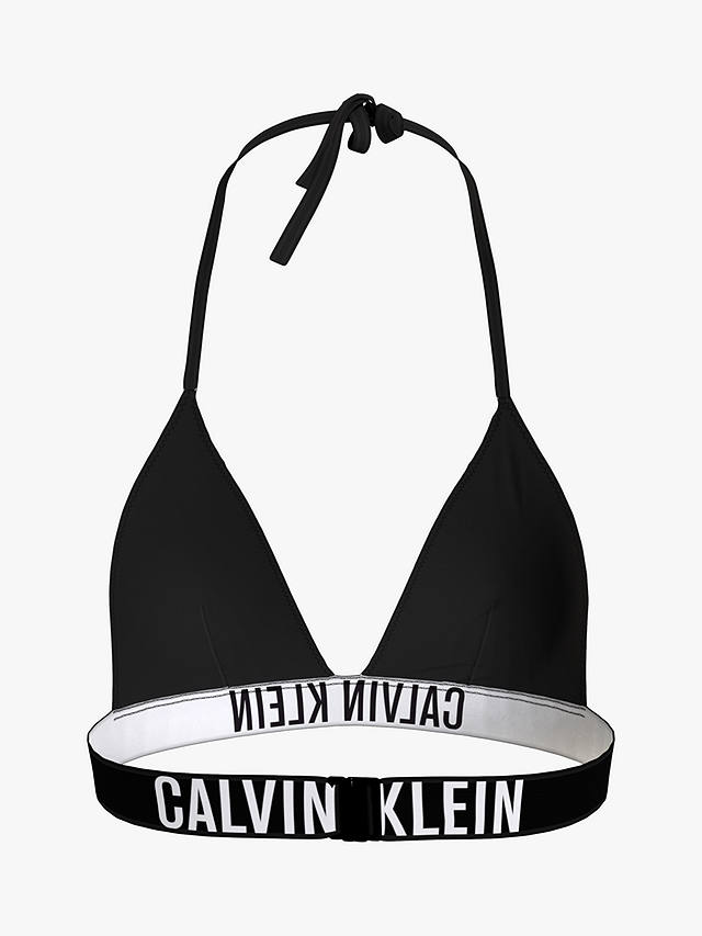 Calvin Klein Intense Power Triangle Bikini Top, Black