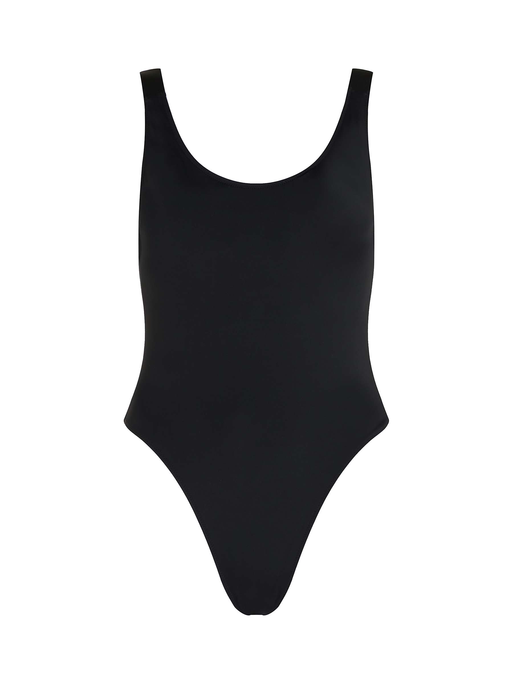 Buy Calvin Klein Intense Power Scoop Back Swimsuit, Black Online at johnlewis.com