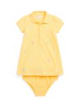 Polo Ralph Lauren Baby Schiffli Embroidered Dress & Bloomer Set