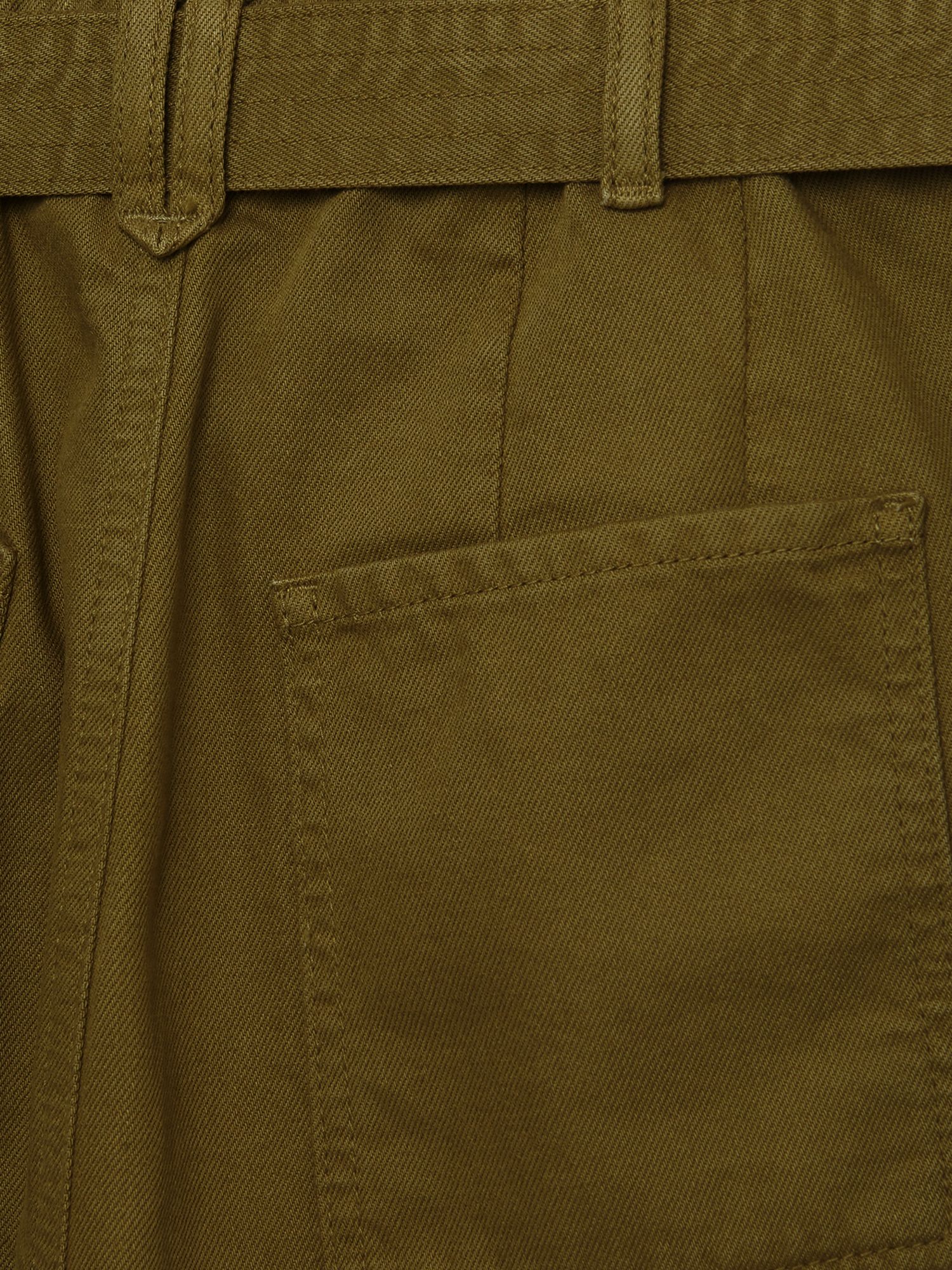 Phase Eight Pollie Cargo Shorts, Khaki at John Lewis & Partners