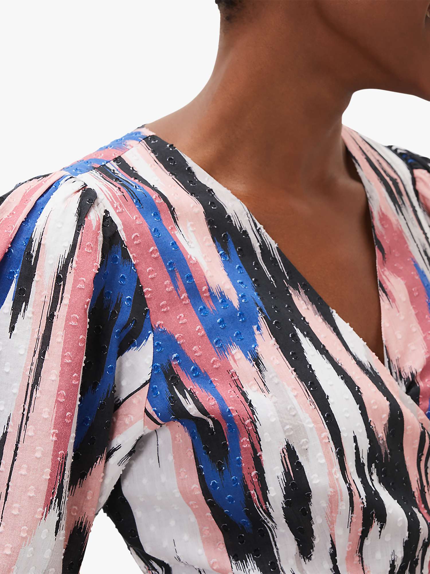 Buy Phase Eight Caityln Ikat Wrap Midi Dress, Multi Online at johnlewis.com
