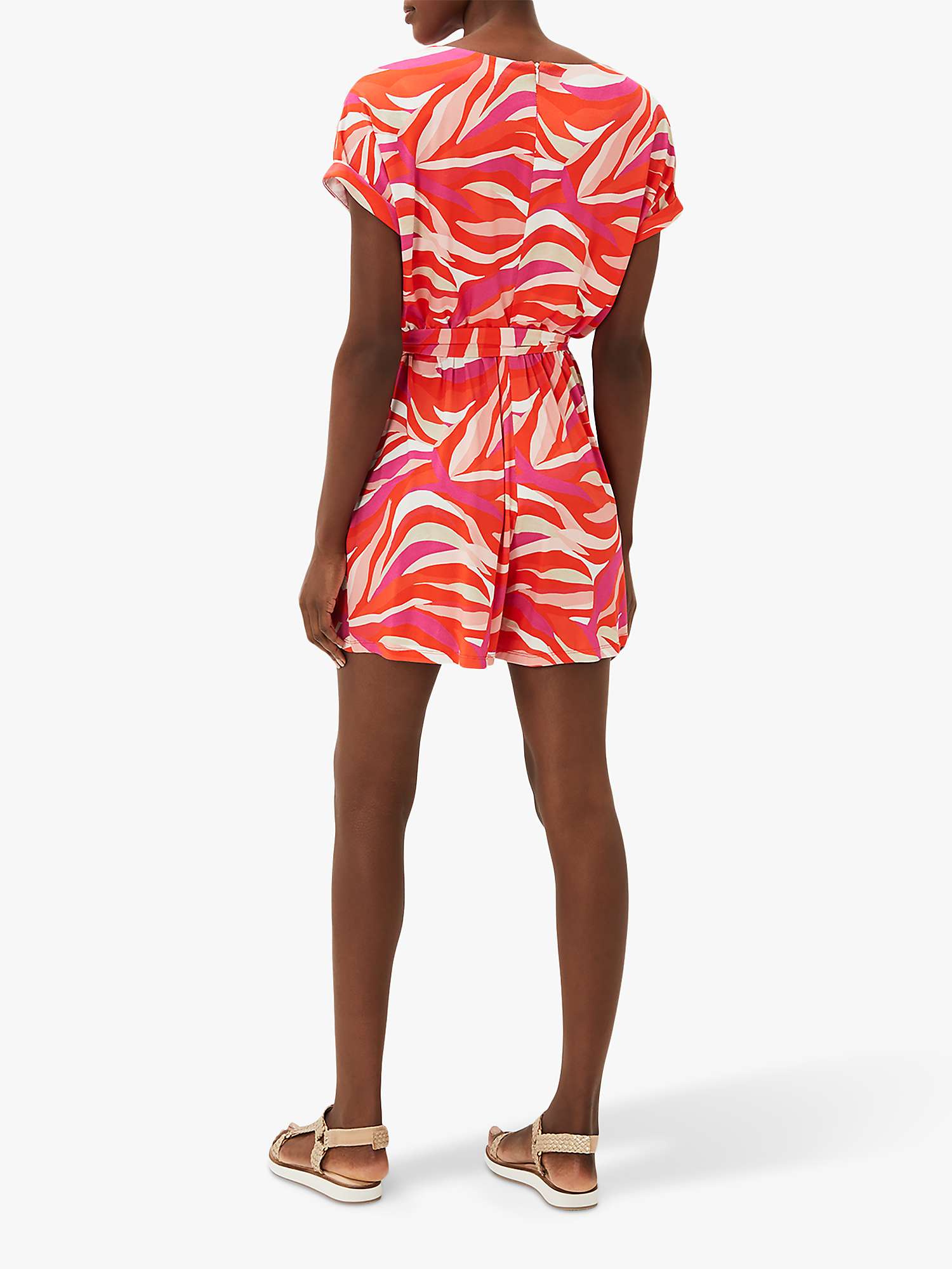 Buy Phase Eight Meryl Abstract Print Playsuit, Multi Online at johnlewis.com