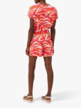 Phase Eight Meryl Abstract Print Playsuit, Multi