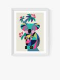 EAST END PRINTS Rachel Lee 'Baby Koala with Mum' Framed Print