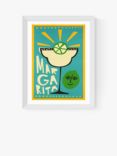 EAST END PRINTS Fox & Velvet 'Margarita' Framed Print