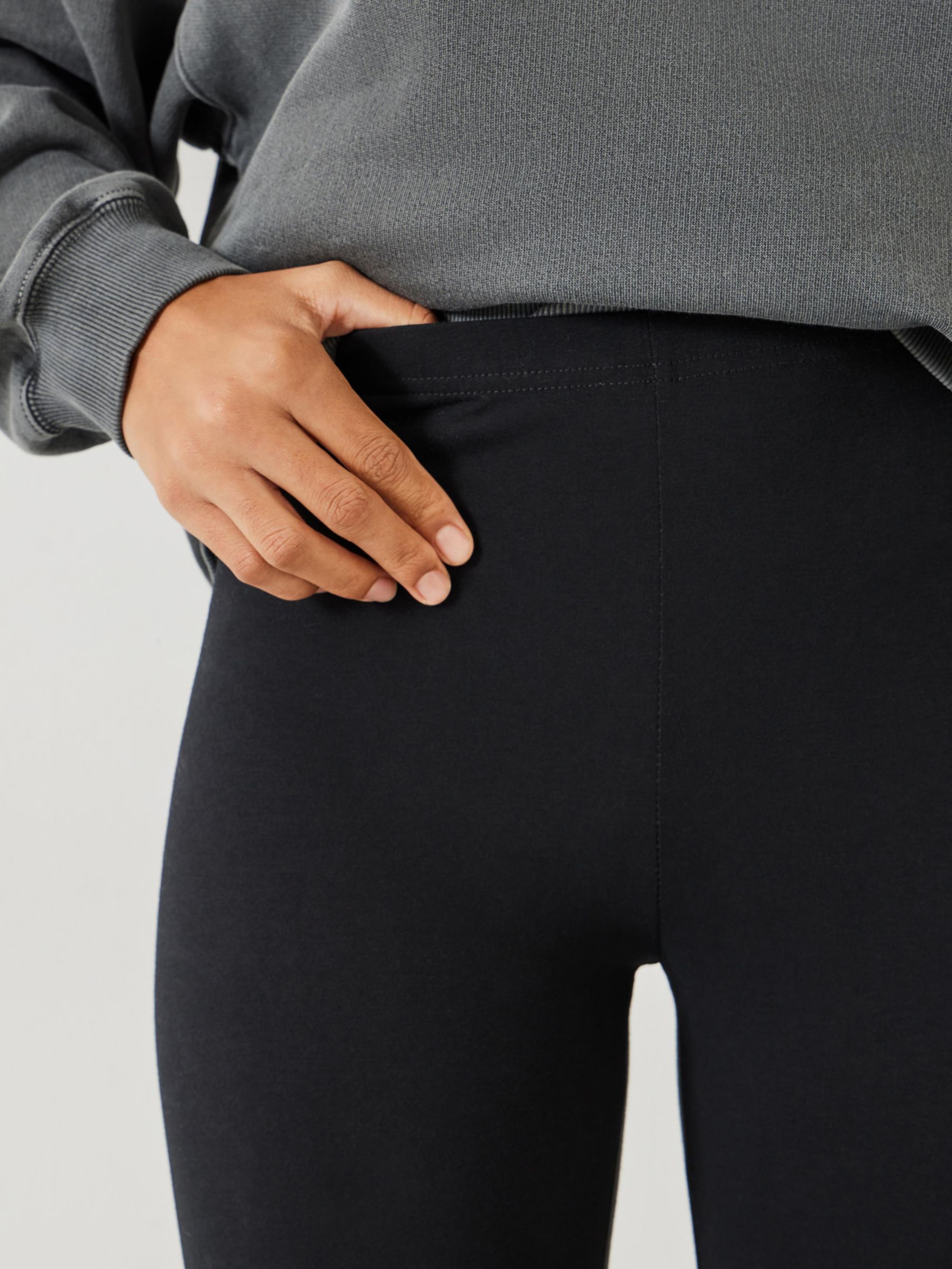 Buy Matte Black Full Length Leggings/Tights – Plus Size Online